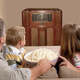 Image for article titled Nation Gathers Around Radio Set To Listen To Big Ball Game